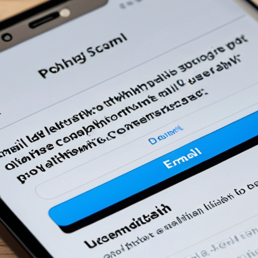**A close-up of a smartphone displaying a highly convincing phishing email, designed to look like a legitimate communication from a Polish bank. The email should feature realistic-looking logos and language, but with subtle inconsistencies that hint at a scam. Focus on the details that make the email appear authentic to the average Polish user.**